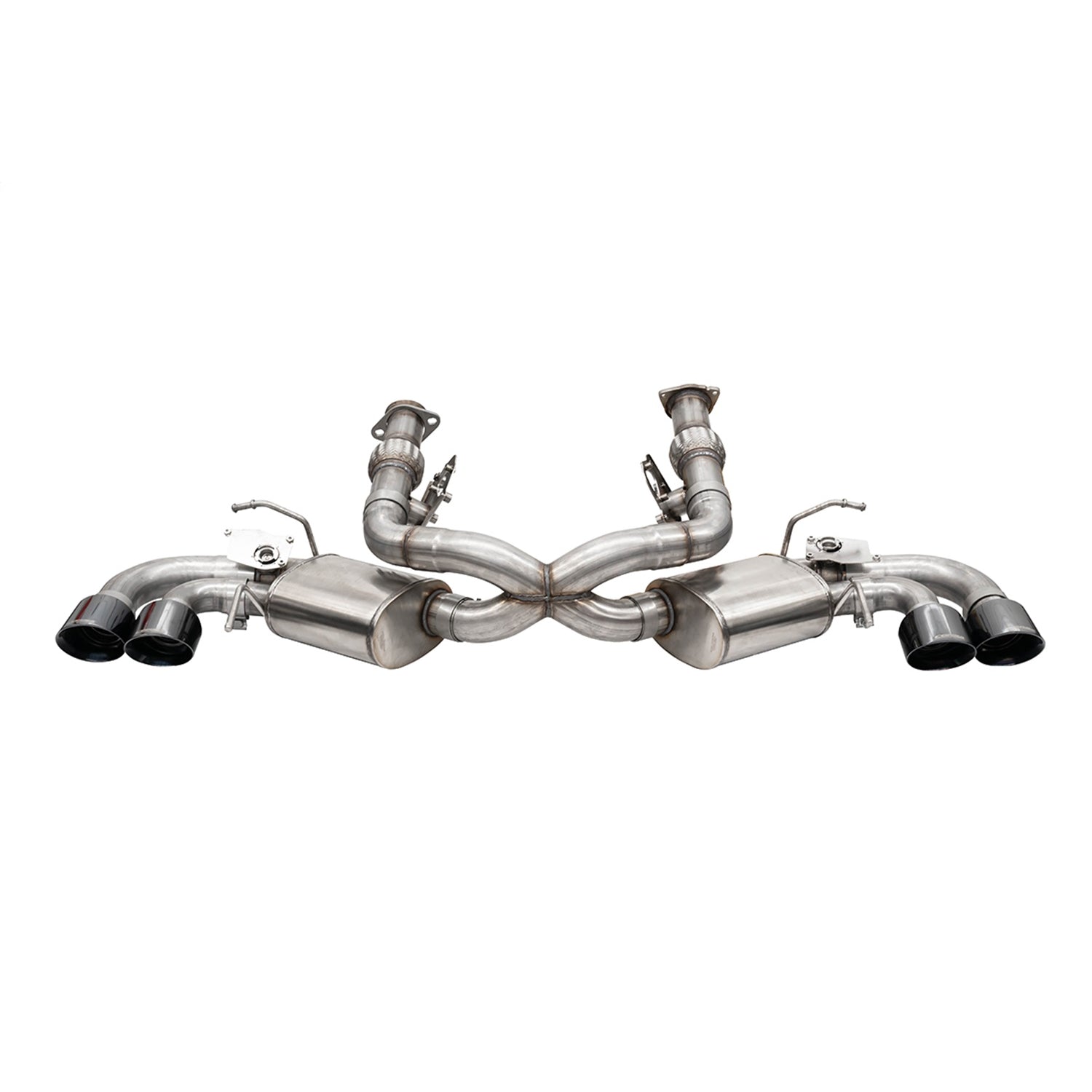 3in Cat-Back Dual Rear Exit NPP Exhaust System <br> 2020-2025 Chevrolet Corvette