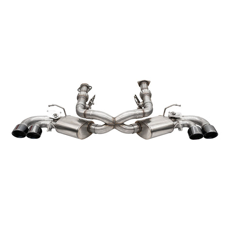 3in Cat-Back Dual Rear Exit NPP Exhaust System <br> 2020-2025 Chevrolet Corvette