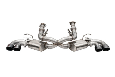 3in Cat-Back Dual Rear Exit NPP Exhaust System <br> 2020-2025 Chevrolet Corvette