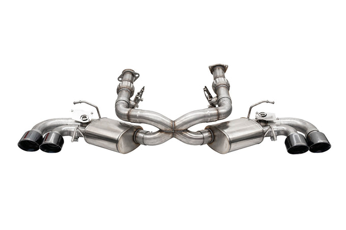 3in Cat-Back Dual Rear Exit NPP Exhaust System <br> 2020-2025 Chevrolet Corvette