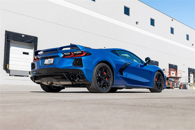 3in Cat-Back Dual Rear Exit NPP Exhaust System <br> 2020-2025 Chevrolet Corvette