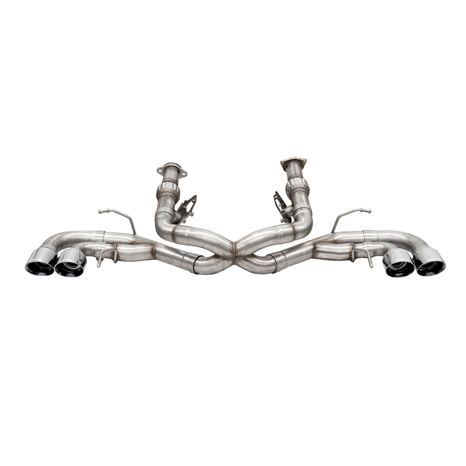 3in Cat-Back Muffler Delete Exhaust w/ 4.5in.Tip <br> 2020-2023,2025 Chevrolet Corvette