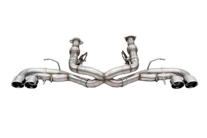 3in Cat-Back Muffler Delete Exhaust w/ 4.5in.Tip <br> 2020-2023,2025 Chevrolet Corvette