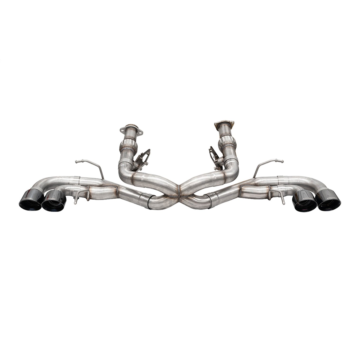 3in Cat-Back Muffler Delete Exhaust w/ 4.5in Tips <br> 2020-2025 Chevrolet Corvette