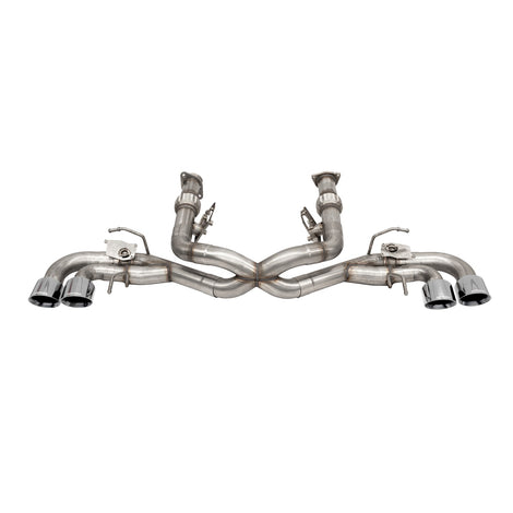 3in Muffler Delete Cat-Back Exhaust w/4.5in Tip <br> 2020-2023,2025 Chevrolet Corvette