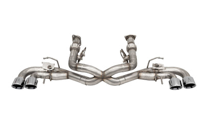 3in Muffler Delete Cat-Back Exhaust w/4.5in Tip <br> 2020-2023,2025 Chevrolet Corvette
