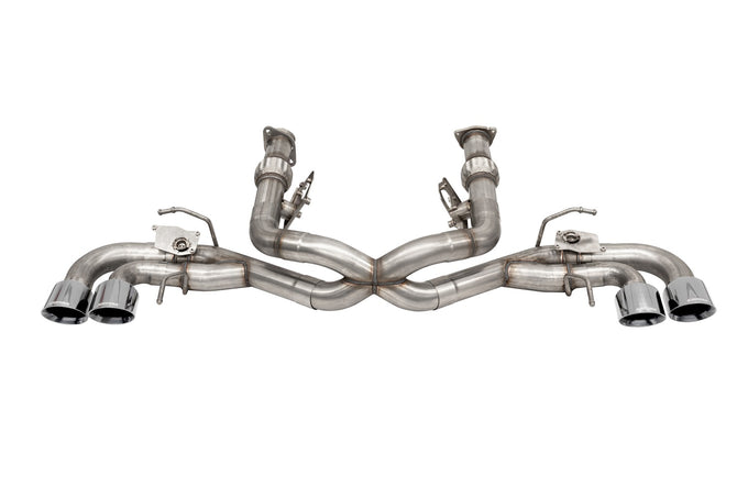 3in Muffler Delete Cat-Back Exhaust w/4.5in Tip <br> 2020-2023,2025 Chevrolet Corvette