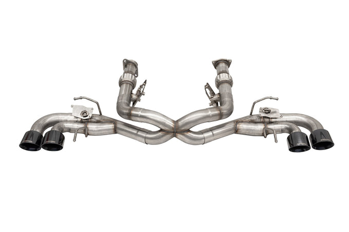 3in Muffler Delete Cat-Back Exhaust W/ 4.5in Tips <br> 2020-2025 Chevrolet Corvette