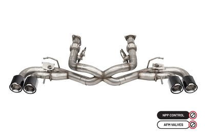 3in Muffler Delete Cat-Back Exhaust System <br> 2020-2025 Chevrolet Corvette