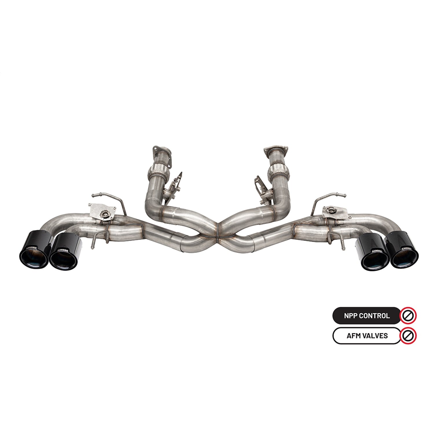 3in Muffler Delete Cat-Back Exhaust System <br> 2020-2025 Chevrolet Corvette