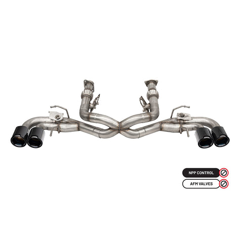 3in Muffler Delete Cat-Back Exhaust System <br> 2020-2025 Chevrolet Corvette