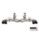 3in Muffler Delete Cat-Back Exhaust System <br> 2020-2025 Chevrolet Corvette