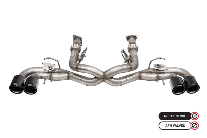 3in Muffler Delete Cat-Back Exhaust System <br> 2020-2025 Chevrolet Corvette