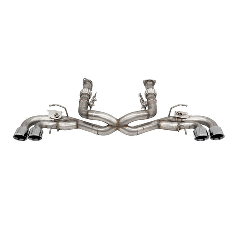 3in Muffler Delete 4 Valve Cat-Back Exhaust System <br> 2014-2025 Chevrolet Corvette