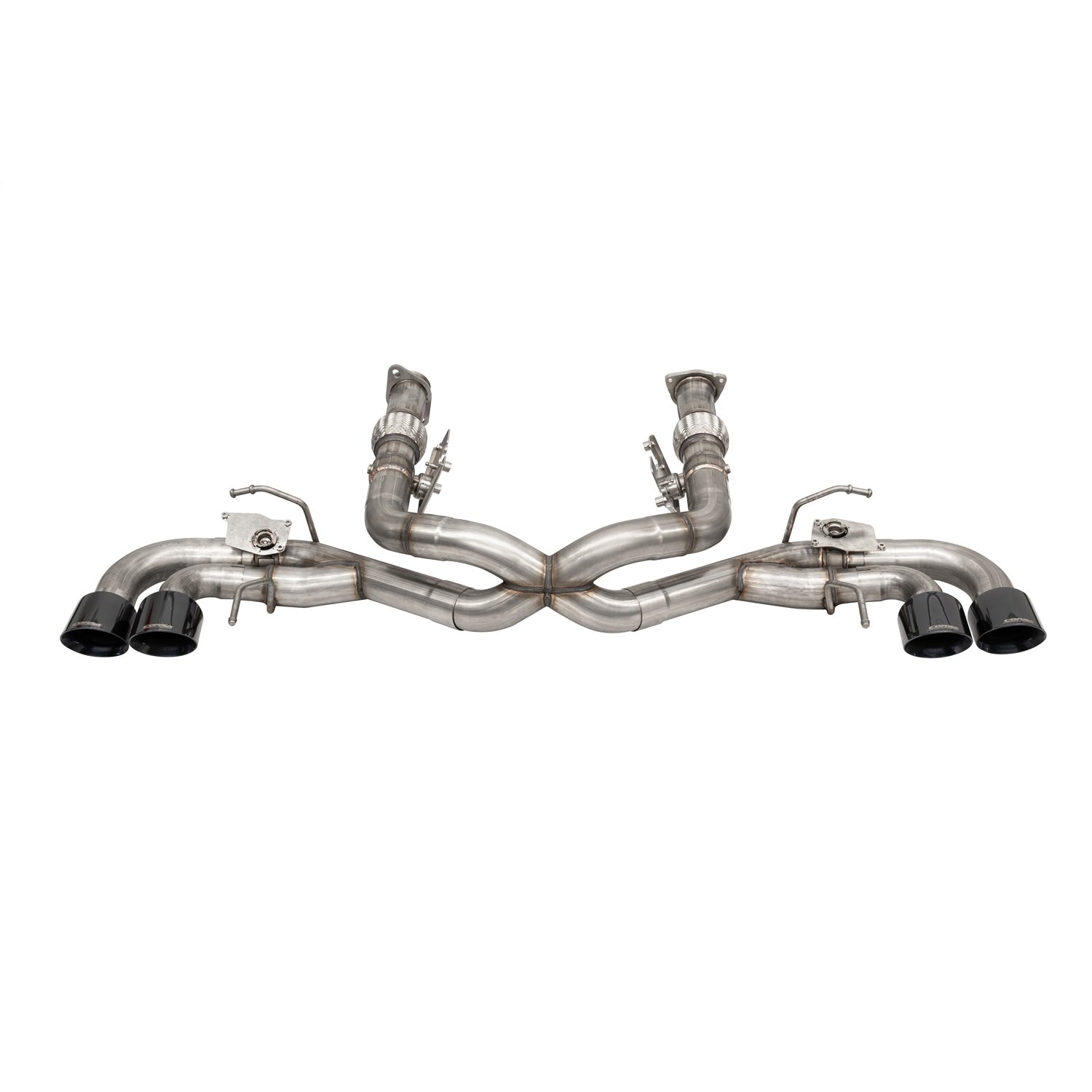 3in Muffler Delete 4 Valve Cat-Back Exhaust System <br> 2014-2025 Chevrolet Corvette