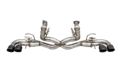 3in Muffler Delete 4 Valve Cat-Back Exhaust System <br> 2014-2025 Chevrolet Corvette