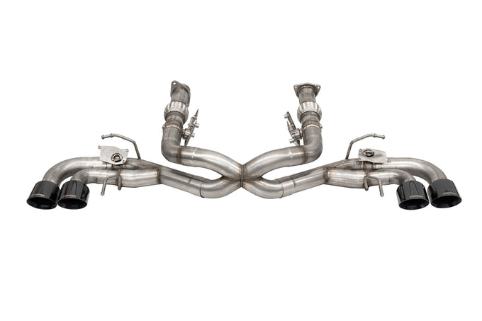 3in Muffler Delete 4 Valve Cat-Back Exhaust System <br> 2014-2025 Chevrolet Corvette