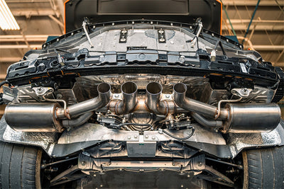 3in Dual Rear Exit NPP Catback Exhaust System <br> 2023-2024 Chevrolet Corvette
