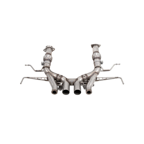 3in Track Series Muffler Delete Catback Exhaust <br> 23-25 Chevy Corvette Tahoe GMC Yukon