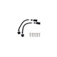 3in Track Series Muffler Delete Catback Exhaust <br> 23-25 Chevy Corvette Tahoe GMC Yukon
