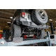 2.75in Cat-Back Single Rear Exit w/Turn Down Tips <br> 12-18 Jeep Wrangler, 2018 Wrangler JK