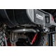 2.75in Cat-Back Single Rear Exit w/Turn Down Tips <br> 2018-2023 Jeep Wrangler