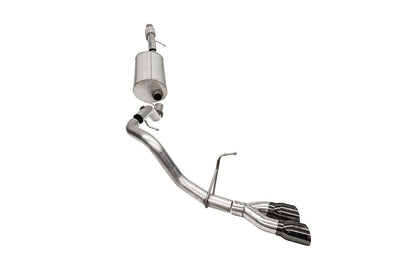 3in Cat-Back Exhaust W/ Twin 4in Tips <br> 21-25 Chevy Tahoe GMC Yukon