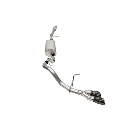3in Cat-Back Single Exit w/ 4in Tips <br> 2021-2025 Chevrolet Suburban
