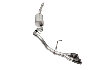 3in Cat-Back Single Exit w/ 4in Tips <br> 2021-2025 Chevrolet Suburban