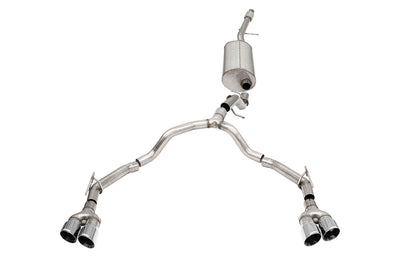 3in to 2.75in Dual Rear Exit Cat-Back Exhaust <br> 21-25 GMC Yukon XL, Chevy Suburban
