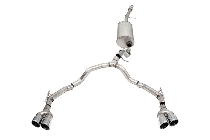 3in to 2.75in Dual Rear Exit Cat-Back Exhaust <br> 21-25 GMC Yukon XL, Chevy Suburban