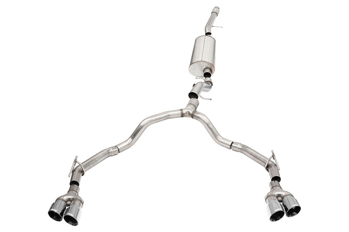 3.5in to 2.75in Dual Rear Exit Cat-Back Exhaust <br> 21-23 Chevy Suburban GMC Yukon XL