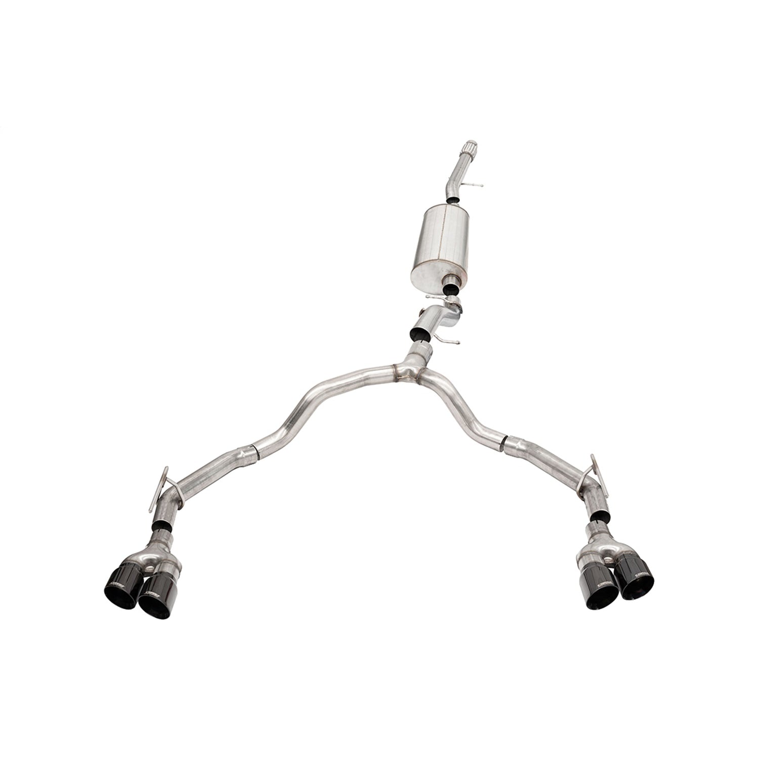 3.5in to 2.75in Dual Rear Exit Cat-Back Exhaust <br> 21-23 Chevy Suburban GMC Yukon XL