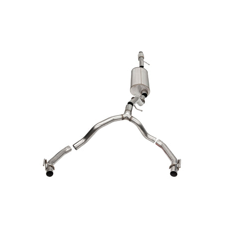 3.50in to 2.75in Dual Rear Exit Cat-Back Exhaust <br> 21-22 Cadillac Escalade ESV, 21-24 Escalade