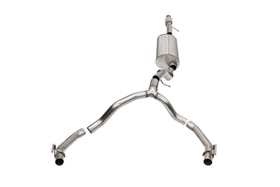 3.50in to 2.75in Dual Rear Exit Cat-Back Exhaust <br> 21-22 Cadillac Escalade ESV, 21-24 Escalade