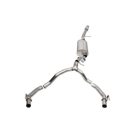 3.50in to 2.75in Dual Rear Exit Cat-Back Exhaust <br> 2021-2024 Cadillac Escalade ESV