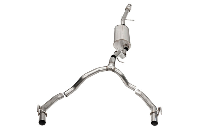 3.50in to 2.75in Dual Rear Exit Cat-Back Exhaust <br> 2021-2024 Cadillac Escalade ESV