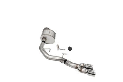 3.0in Front Tire Exit Cat-Back w/ Twin Tips <br> 2021-2025 Ford F-150