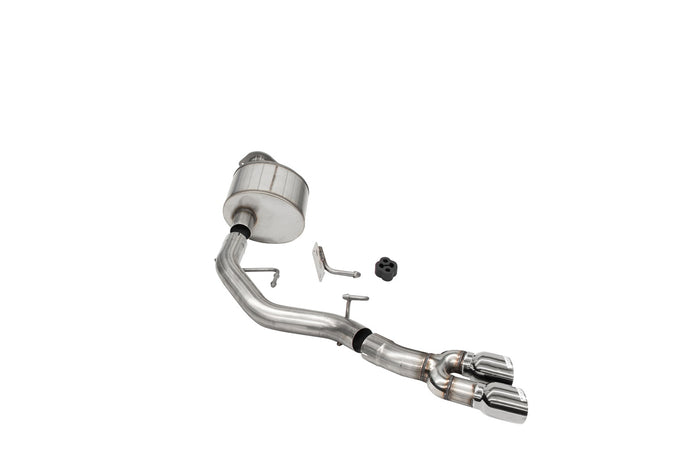 3.0in Front Tire Exit Cat-Back w/ Twin Tips <br> 2021-2025 Ford F-150