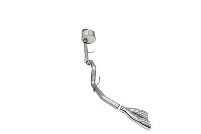 3.0in Cat-Back Single Exit w/ Twin 4.0in Tips <br> 2021-2025 Ford F-150