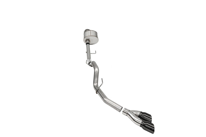 3.0in Cat-Back Single Exit w/ Twin 4.0in Tips <br> 2021-2025 Ford F-150
