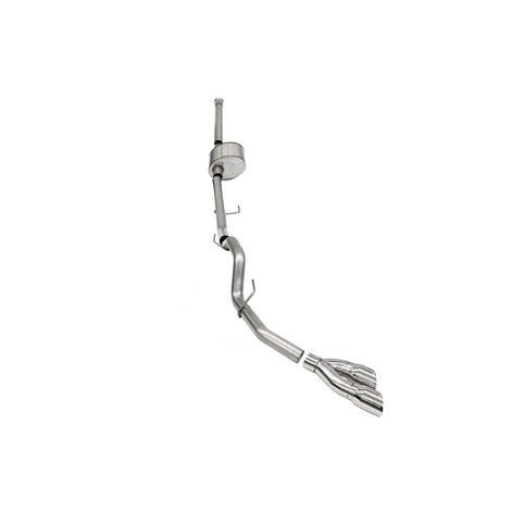 3.0in Cat-Back Single Exit w/ Twin 4.0in Tips <br> 2021-2025 Ford F-150