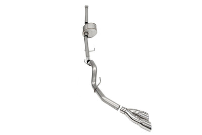 3.0in Cat-Back Single Exit w/ Twin 4.0in Tips <br> 2021-2025 Ford F-150