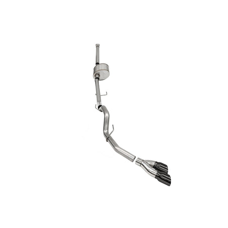 3.0in Cat-Back Single Exit w/ Twin 4.0in Tips <br> 2021-2025 Ford F-150