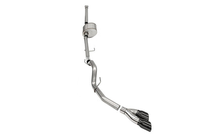 3.0in Cat-Back Single Exit w/ Twin 4.0in Tips <br> 2021-2025 Ford F-150