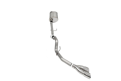 3.0in Cat-Back Single Exit w/ Twin 4.0in Tips <br> 2021-2025 Ford F-150