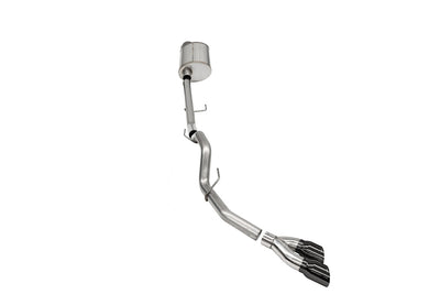 3.0in Cat-Back Single Exit w/ Twin 4.0in Tips <br> 2021-2025 Ford F-150