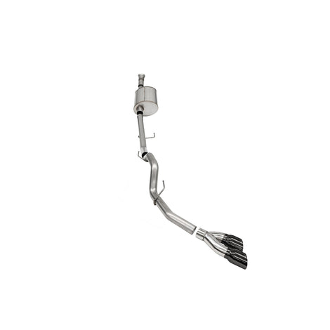 3.0in Cat-Back Single Exit w/ Twin 4.0in Tips <br> 2021-2025 Ford F-150