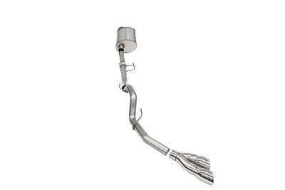 3.0in Cat-Back Single Exit w/ Twin 4.0in Tips <br> 2021-2025 Ford F-150