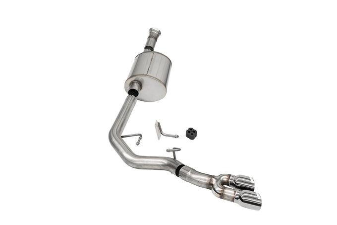 3.0in Front Tire Exit Cat-Back w/ Twin 3.5in Tips <br> 2021-2025 Ford F-150